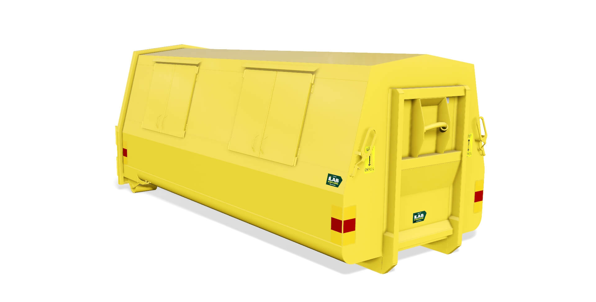 Stängd container 15 kbm