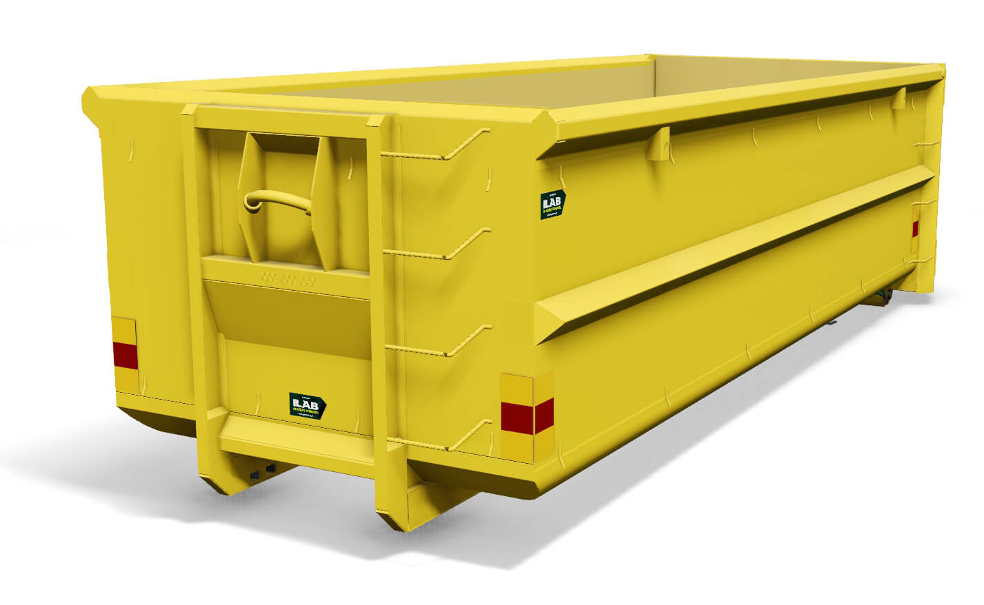 Öppen container 22 kbm